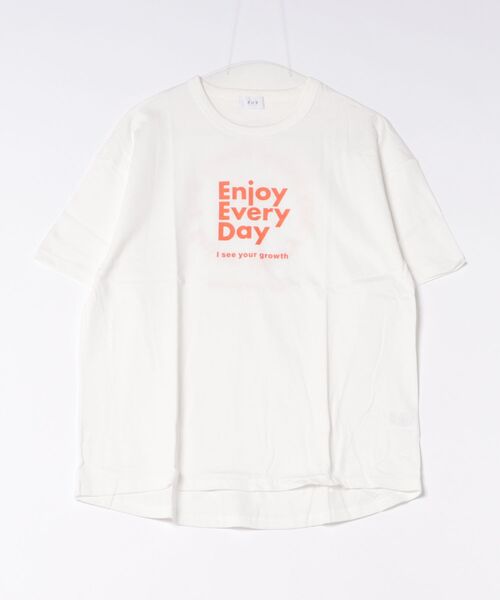 FOV(フォブ)の「フォブ Enjoy Tシャツ(Tシャツ/カットソー・レディース・ブラック/ホワイト・F)」の1枚目の写真