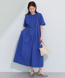 サマ見えタックギャザーワンピース