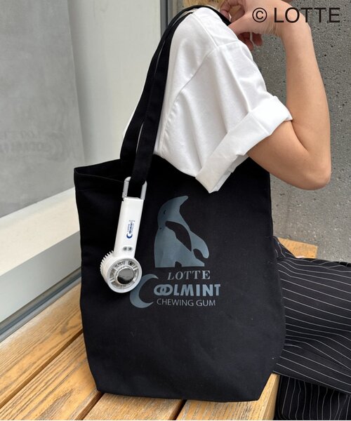 CIAOPANIC TYPY(チャオパニックティピー)の「【TYPY×LOTTE板ガム】クールミントトートバッグ(トートバッグ・レディース・グレー/ブルー/ブラック・ONE SIZE)」の16枚目の写真