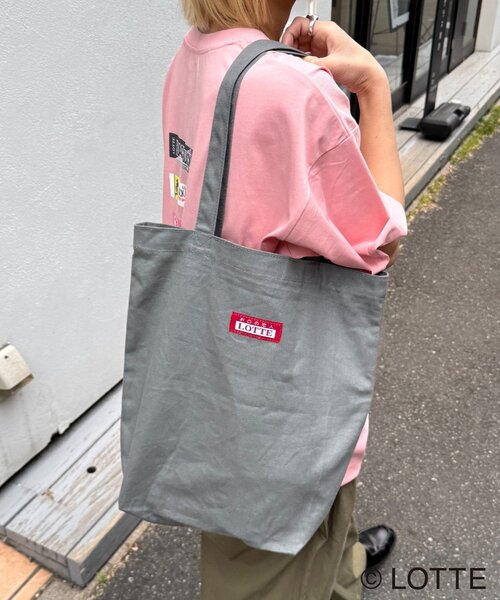 CIAOPANIC TYPY(チャオパニックティピー)の「【TYPY×LOTTE板ガム】クールミントトートバッグ(トートバッグ・レディース・グレー/ブルー/ブラック・ONE SIZE)」の13枚目の写真
