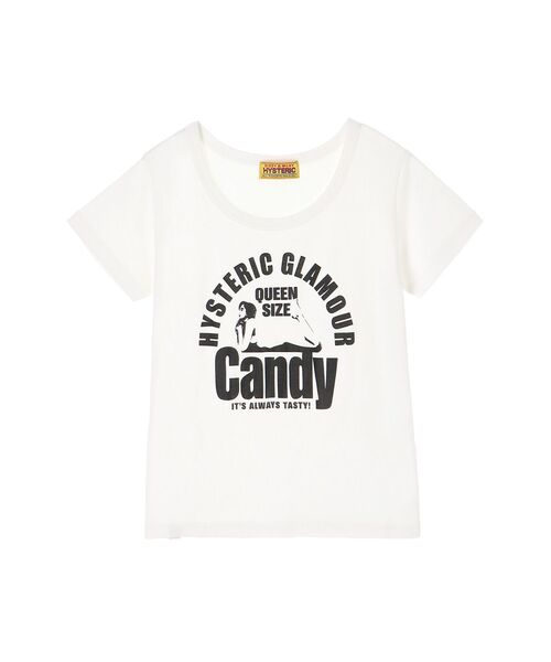 QUEEN SIZE CANDY チビTシャツ（Tシャツ/カットソー）｜HYSTERIC