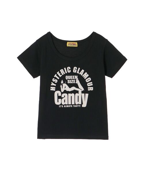 QUEEN SIZE CANDY チビTシャツ（Tシャツ/カットソー）｜HYSTERIC