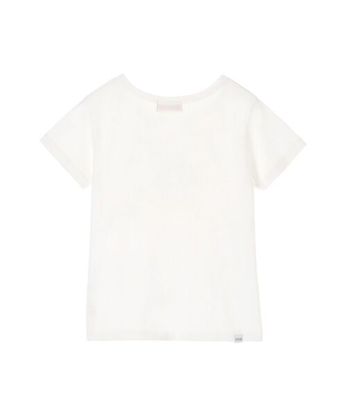 HYSTERIC GLAMOUR(ヒステリックグラマー)の「QUEEN SIZE CANDY チビTシャツ(Tシャツ/カットソー・レディース・ブラック/ピンク/ホワイト・FREE)」の4枚目の写真
