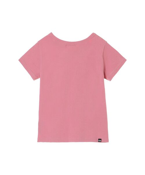 HYSTERIC GLAMOUR(ヒステリックグラマー)の「QUEEN SIZE CANDY チビTシャツ(Tシャツ/カットソー・レディース・ブラック/ピンク/ホワイト・FREE)」の5枚目の写真