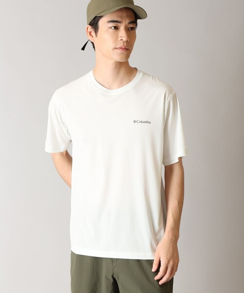 Columbia(コロンビア)の「Columbia/ マッタレンジ オムニフリーズ ショートスリーブクルー /コロンビア(Tシャツ/カットソー・メンズ・ブラック/ブルー/ホワイト・M/L/XL/S)」の2枚目の写真