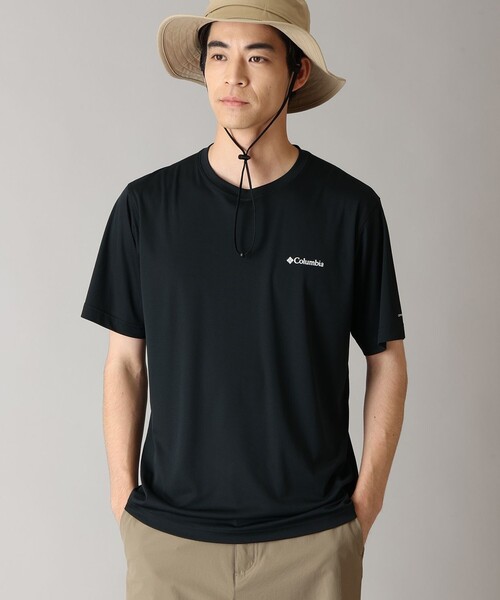 Columbia(コロンビア)の「Columbia/ マッタレンジ オムニフリーズ ショートスリーブクルー /コロンビア(Tシャツ/カットソー・メンズ・ブラック/ブルー/ホワイト・M/L/XL/S)」の3枚目の写真