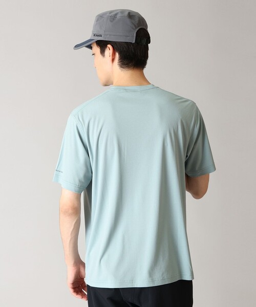 Columbia(コロンビア)の「Columbia/ マッタレンジ オムニフリーズ ショートスリーブクルー /コロンビア(Tシャツ/カットソー・メンズ・ブラック/ブルー/ホワイト・M/L/XL/S)」の13枚目の写真