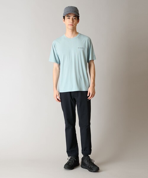 Columbia(コロンビア)の「Columbia/ マッタレンジ オムニフリーズ ショートスリーブクルー /コロンビア(Tシャツ/カットソー・メンズ・ブラック/ブルー/ホワイト・M/L/XL/S)」の4枚目の写真