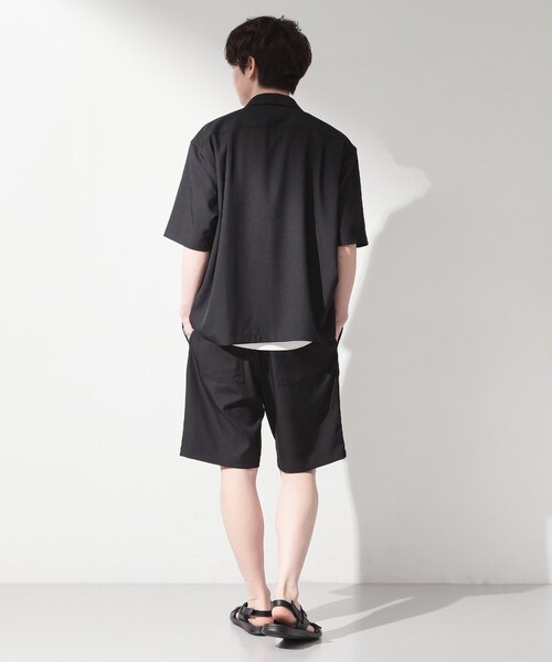 THE SHOP TK (ザ ショップ ティーケー )の「リラックスワイドショートパンツ セットアップ可/洗濯機OK(その他パンツ・メンズ・ブラック・02/03/04)」の12枚目の写真
