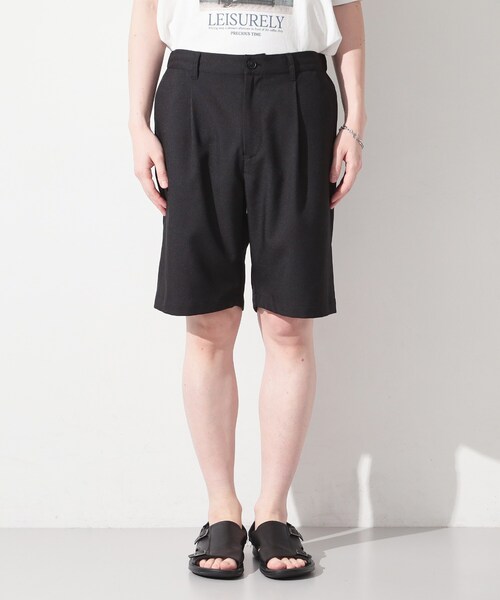 THE SHOP TK (ザ ショップ ティーケー )の「リラックスワイドショートパンツ セットアップ可/洗濯機OK(その他パンツ・メンズ・ブラック・02/03/04)」の10枚目の写真