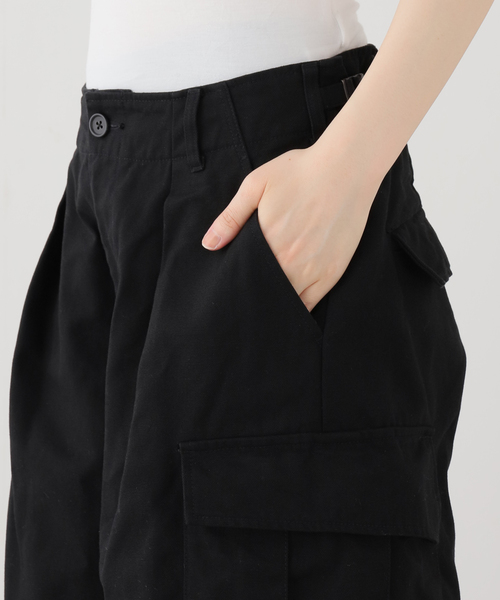 JOURNAL STANDARD LUXE(ジャーナルスタンダード ラックス)の「オックスワッシャー カーゴパンツ(カーゴパンツ・レディース・カーキ/ブラック・FREE)」の21枚目の写真