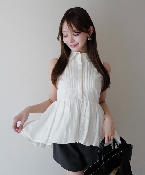 E.M BALLOON SHIRT（シャツ/ブラウス）｜EIMY ISTOIRE（エイミー