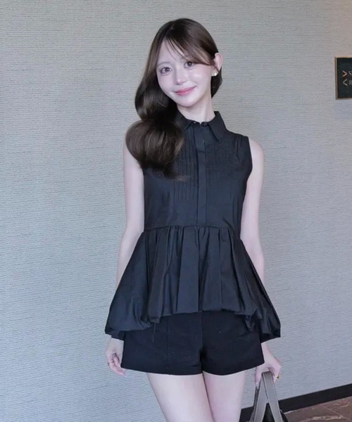 E.M BALLOON SHIRT（シャツ/ブラウス）｜EIMY ISTOIRE（エイミー