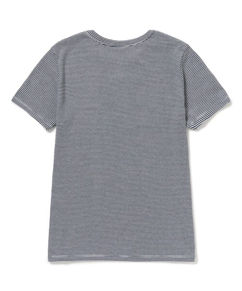 PETIT BATEAU(プチバトー)の「PBプリントクルーネック半袖Tシャツ(Tシャツ/カットソー・レディース・ブルー系その他・X-SMALL/MEDIUM/SMALL)」の5枚目の写真
