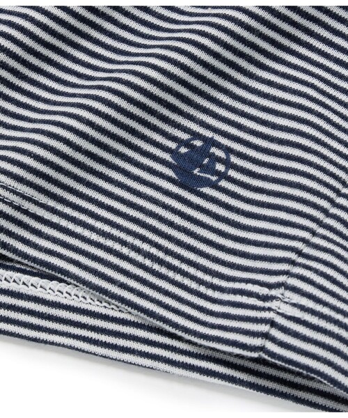 PETIT BATEAU(プチバトー)の「PBプリントクルーネック半袖Tシャツ(Tシャツ/カットソー・レディース・ブルー系その他・X-SMALL/MEDIUM/SMALL)」の7枚目の写真