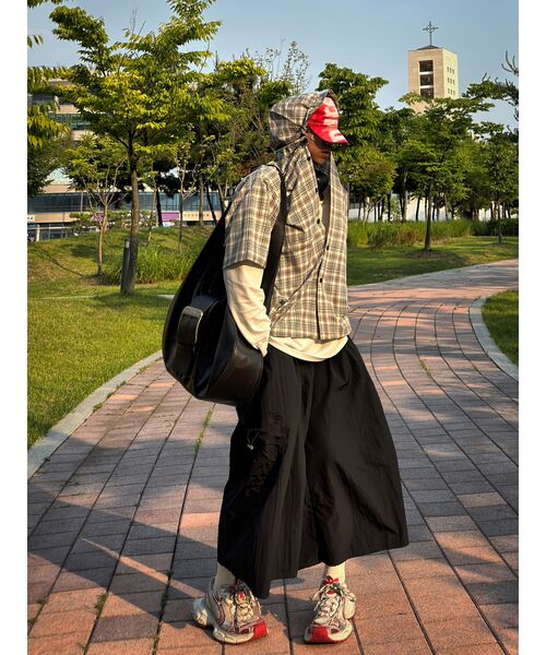 NOIRER(ノイア)の「シルキーブレンドUネックTシャツ(ホワイト)(Tシャツ/カットソー・メンズ・その他・48/50/52)」の4枚目の写真