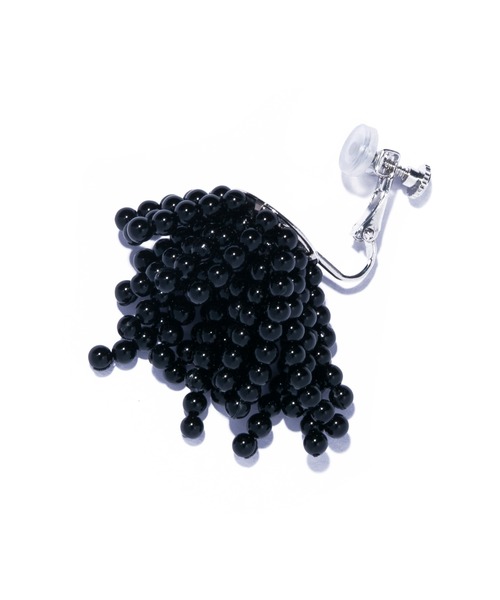 IRIS47(イリスフォーセブン)の「【IRIS 47】gordian earring onyx/ゴーディアン イヤリング オニキス(イヤリング・レディース・ブラック・FREE)」の5枚目の写真