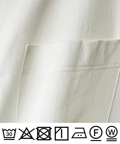 PICCIN(ピッチン)の「ドライタッチスキッパープルオーバー(Tシャツ/カットソー・レディース・オフホワイト/ブラック・M)」の3枚目の写真