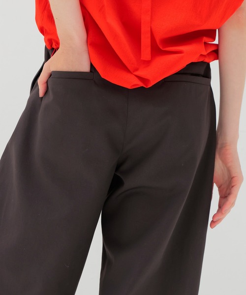 DRESSLAVE(ドレスレイブ)の「chino 3tuck trousers(チノ3タックトラウザーズ)(チノパンツ・レディース・ブラウン/ベージュ・36/38)」の11枚目の写真