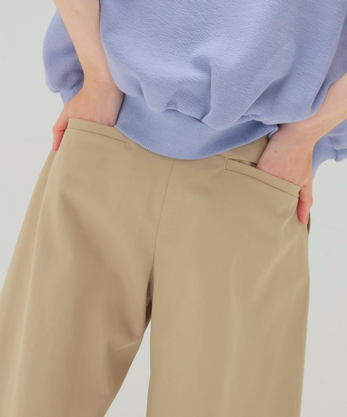 DRESSLAVE(ドレスレイブ)の「chino 3tuck trousers(チノ3タックトラウザーズ)(チノパンツ・レディース・ブラウン/ベージュ・36/38)」の21枚目の写真