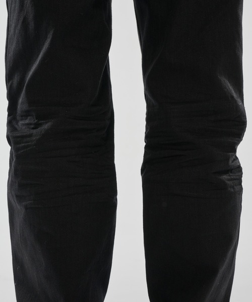WISH FOR EVER(ウィッシュフォーエバー)の「ASSORT SEMIFLARE LINES DENIM PANTS/アソートセミフレアラインデニムパンツ(デニムパンツ・メンズ・インディゴブルー/ブラック・SMALL/MEDIUM/LARGE)」の16枚目の写真