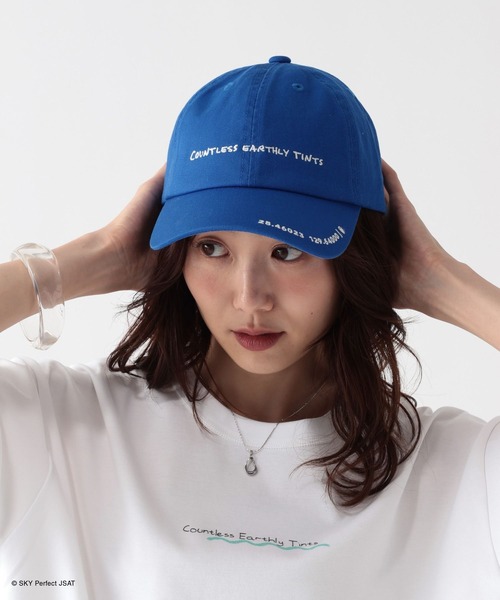 GLOBAL WORK（グローバルワーク）の「【SATELLITE CRAYON PROJECT】カラーキャップ/669767（キャップ・レディース・グリーン系その他6/ブラック/ブルー・FREE）」の12枚目の写真