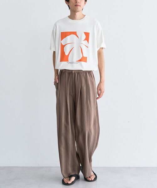 CRAFT STANDARD BOUTIQUE(クラフトスタンダードブティック)の「フラワープリントグラフィックTシャツ(Tシャツ/カットソー・メンズ・B/A/C/D・L/M)」の8枚目の写真