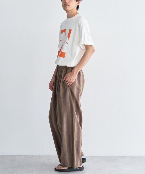 CRAFT STANDARD BOUTIQUE(クラフトスタンダードブティック)の「フラワープリントグラフィックTシャツ(Tシャツ/カットソー・メンズ・B/A/C/D・L/M)」の9枚目の写真