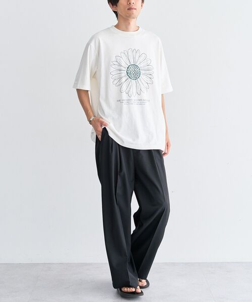 CRAFT STANDARD BOUTIQUE(クラフトスタンダードブティック)の「フラワープリントグラフィックTシャツ(Tシャツ/カットソー・メンズ・B/A/C/D・L/M)」の15枚目の写真