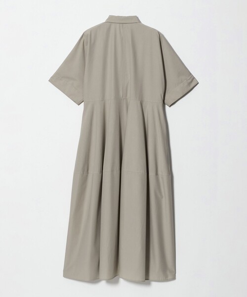 UNITED ARROWS(ユナイテッドアローズ)の「タック シャツ ワンピース(ワンピース・レディース・ブラック/その他1/ベージュ・36/38)」の10枚目の写真