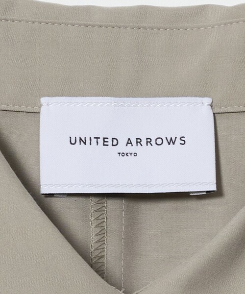 UNITED ARROWS(ユナイテッドアローズ)の「タック シャツ ワンピース(ワンピース・レディース・ブラック/その他1/ベージュ・36/38)」の22枚目の写真