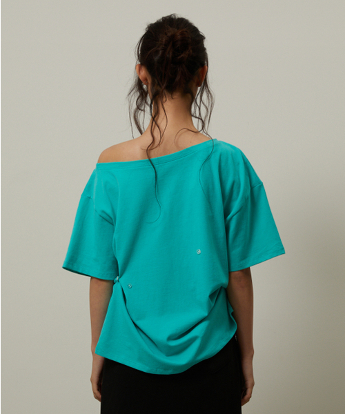 GIMOR(ギマー)の「2Way Cut Out Tee Mint(Tシャツ/カットソー・レディース・その他・SMALL)」の4枚目の写真