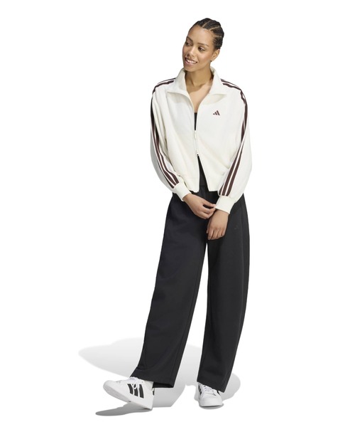 adidas（アディダス）の「【別注】アディダス adidas W LUXA コーデュロイ トラックトップ AP 限定コラボ（ジャージ・レディース・オフホワイト/ブラウン・L/M/S/XL）」の9枚目の写真
