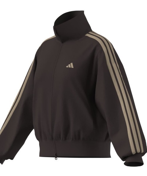 adidas（アディダス）の「【別注】アディダス adidas W LUXA コーデュロイ トラックトップ AP 限定コラボ（ジャージ・レディース・オフホワイト/ブラウン・L/M/S/XL）」の12枚目の写真
