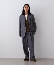 YLEVE（イレーヴ）の「YLEVE / SUPER120'S CHAMBRAY WOOL 3TACK TROUSERS（その他パンツ）」