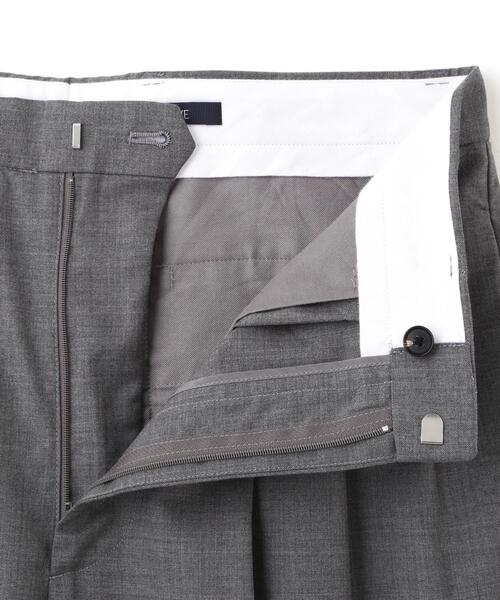 YLEVE(イレーヴ)の「YLEVE / SUPER120'S CHAMBRAY WOOL 3TACK TROUSERS(その他パンツ・メンズ・ブラウン/グレー/ベージュ/ブラック・4/3)」の9枚目の写真