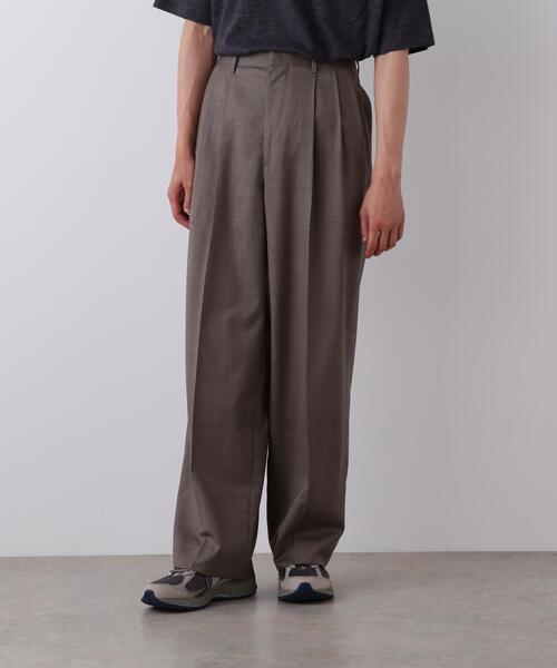 YLEVE(イレーヴ)の「YLEVE / SUPER120'S CHAMBRAY WOOL 3TACK TROUSERS(その他パンツ・メンズ・ブラウン/グレー/ベージュ/ブラック・4/3)」の15枚目の写真