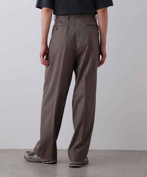 YLEVE(イレーヴ)の「YLEVE / SUPER120'S CHAMBRAY WOOL 3TACK TROUSERS(その他パンツ・メンズ・ブラウン/グレー/ベージュ/ブラック・4/3)」の17枚目の写真