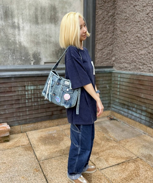 SNOOPY×OLD BETTY'S(スヌーピーカケルオールドベティーズ)の「スヌーピー【SNOOPY】Rope Accessory Shoulder Bag(ショルダーバッグ・レディース・ブルー・FREE)」の8枚目の写真