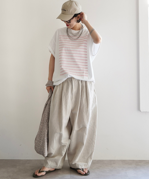 JOURNAL STANDARD LUXE(ジャーナルスタンダード ラックス)の「《追加3》Kalina's T(Tシャツ/カットソー・レディース・ライトグレー/ホワイト/バーガンディー・FREE)」の14枚目の写真