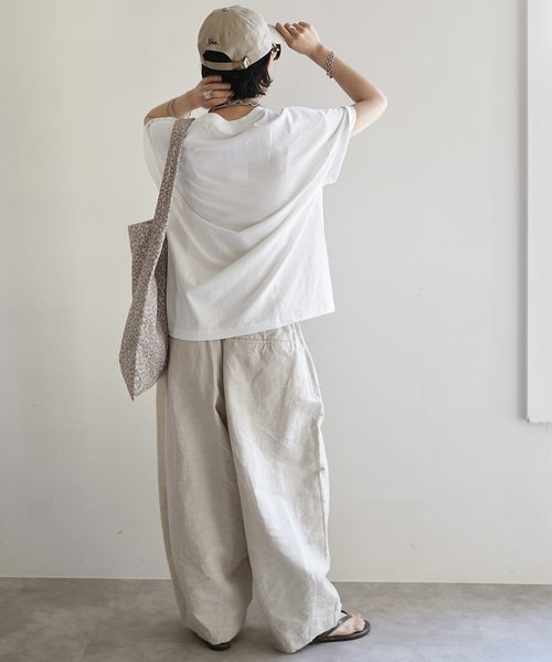 JOURNAL STANDARD LUXE(ジャーナルスタンダード ラックス)の「《追加3》Kalina's T(Tシャツ/カットソー・レディース・ライトグレー/ホワイト/バーガンディー・FREE)」の16枚目の写真
