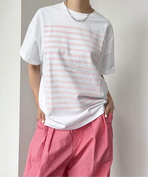 JOURNAL STANDARD LUXE(ジャーナルスタンダード ラックス)の「《追加3》Kalina's T(Tシャツ/カットソー・レディース・ライトグレー/ホワイト/バーガンディー・FREE)」の17枚目の写真