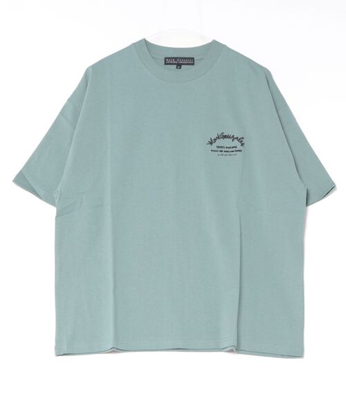 RiNc (リンク)の「【 MARK GONZALES 】 バーガーグラフィック バックプリント Tシャツ(Tシャツ/カットソー・メンズ・ホワイト/ブラック/グリーン系・M/L/XL)」の3枚目の写真