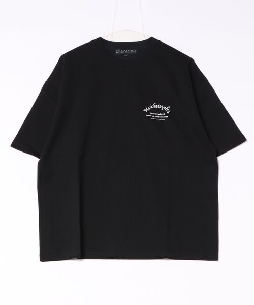 RiNc (リンク)の「【 MARK GONZALES 】 バーガーグラフィック バックプリント Tシャツ(Tシャツ/カットソー・メンズ・ホワイト/ブラック/グリーン系・M/L/XL)」の2枚目の写真