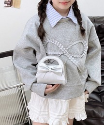 aimoha（アイモハ）の「【aimoha KIDS】リボンモチーフミニミニショルダーバッグ（ショルダーバッグ）」
