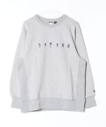 ECOHYBRID TRAVERSE EMB SWEAT/エコハイブリッド トラバース エンブロイダリー スウェット