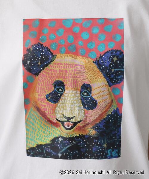 Dessin(デッサン)の「Sei Horinouchi×Dessin Tシャツ(Tシャツ/カットソー・レディース・ホワイト/ボルドー/ダークグレー/ベビーピンク・03/02)」の8枚目の写真
