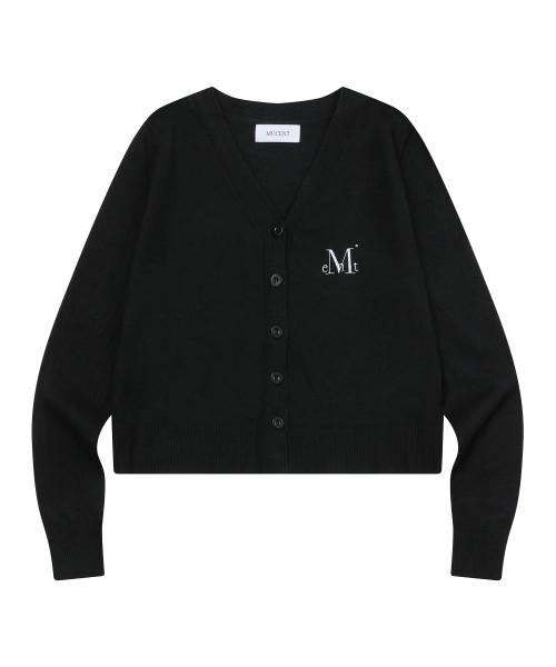MUCENT（ムセント）の「ニアソフトVネックカーディガン (3カラー)（カーディガン/ボレロ・レディース・ブラック/ベージュ/グレー・FREE）」の11枚目の写真