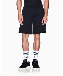 ARMANI EXCHANGE | 【A|X アルマーニ エクスチェンジ】オールオーバーロゴ スウェットショーツ(スウェットパンツ)