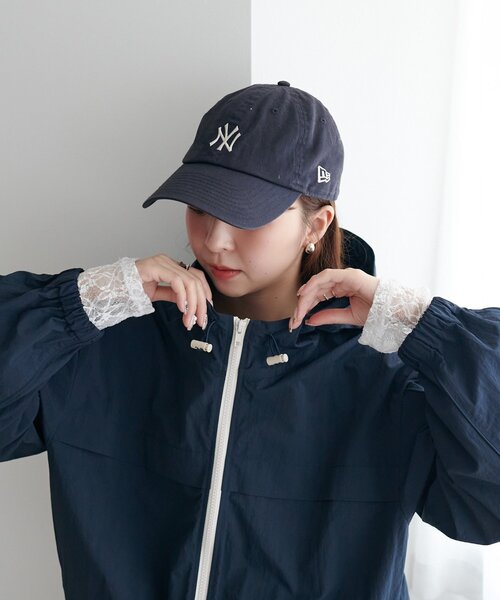 DISCOAT(ディスコート)の「【WEB限定】ナイロンリップストップブルゾン(ナイロンジャケット・レディース・アイボリー/ネイビー/カーキ/グレイッシュベージュ・FREE)」の7枚目の写真